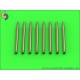 1/350 IJN 12.7cm/50 (5inch) 3rd Year Type Barrels for Turrets w/Blastbags (8pcs) 