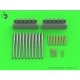 1/350 SMS Seydlitz Armament: Barrels with Mounts for Hobby Boss Kits