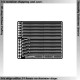 Stock Car Window Inner Bracing Strips for 1/24, 1/25 scale kits