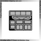 1/24 1998 Ford Taurus Stock Car Grill and Duct Works