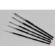 Paint Brush Set (5pcs, diameter: 1.15mm, 1.79mm, 2.94mm, 3.10mm, 5.9mm)