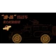 1/35 Russian GAZ 233115 "Tiger-M" SpN SPV Sagged Wheels Set 