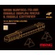 1/35 9M38 Surface-to-air Missile Display Racks & Missile Container for #SS014