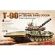 1/35 T-90A Russian Main Battle Tank (MBT) w/TBS-86 Tank Dozer