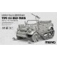 1/35 German Pkw.K1 Kubelwagen Type 155 Half-Track