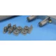 1/144 US Lockheed C-141 Starlifter Engines Set for Roden kits