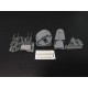 1/48 B-17F. Bombardier's Cockpit (Interior Set) for Monogram kit