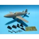 1/48 BI-1/BI-6 Tail Support for MikroMir kits