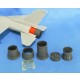 1/48 General Dynamics F-16 Fighting Falcon Jet F100-PW Engine Nozzle for Tamiya kits