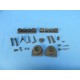 1/48 Boeing B-17 Flying Fortress Wheels Uncovered for Revell/Monogram kits