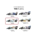 1/24 Full Detail Kit: 908/3 Ver.B '71 Targa.Florio Gulf Racing No.7 JS/BR