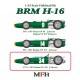 1/43 Multi-Material Kit: BRM H-16 Ver.C P115 1967 Italian GP #34