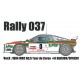 1/24 Multimedia kit-Lancia Rally 037 Ver.D: WRC Rd.5 Tour de Corse #9 Biasion/Siviero 1984