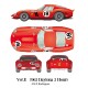 1/12 Multimedia kit - Ferrari 250 GTO Ver.E: 1963 Daytona 3Hours #18 P.Rodriguez 