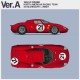 1/12 Fulldetail Kit - Ferrari 250LM Ver.A: 1965 24h Race Winner (NART) #21 MG/JR