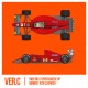 1/12 Ferrari F1-89 (640) Ver.C : Late Type 1989 Rd.13 Portuguese GP Winner #28