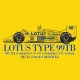 1/20 Full Detail Kit: Lotus Type 99TB 1987 Rd.15 Japanese GP #11 S.Nakajima #12 A.Senna