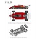 1/20 Ferrari 126C2 Ver.D 1982 Rd.5 Belgian GP Qualify #27 Gilles Villeneuve