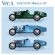 1/43 Multi-Material Kit: Bugatti TYPE35 Ver.A 1929 Monaco GP #12 #22 #18