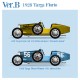 1/43 Multi-Material Kit: Bugatti TYPE35 Ver.B 1928 Targa Florio #56 #58