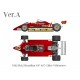 1/43 Multi-Material Kit: Ferrari 126C2 Ver.A 1982 Rd.2 Brazilian GP #27 Gilles Villeneuve