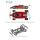 1/20 Ferrari 126C2 Ver.B 1982 Rd.3 US West GP #27 Gilles Villeneuve #28 Didier Pironi