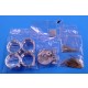 1/12 Wire Wheel Set for Ferrari 250GTO (4 aluminum wheel rims without tyres)