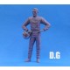 1/12 F1 Driver - Standing Figure Type 1 - D.G. (1 Resin Figure + Helmet)