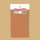 Adhesive Cloth (Suede) for Car Interior - Orange (100mm x 150mm) Ver.H