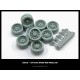 1/35 T-54 Road Spider Web Wheels set for Tamiya/Takom/MiniArt kits (20pcs) 