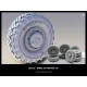 1/35 MaZ-537/KZKT- 7428 Sagged Wheels Set Vi-202 for Trumpeter kits (8pcs)