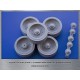 1/35 Su-100/Su-85/85M/T-34 Pressed Road Wheels Set for Zvezda/Dragon/Miniart kits