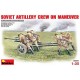 1/35 Soviet Artillery Crew on Maneuver (Anti-Tank Gun ZiS-3 + 5 figures)