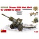 1/35 USV-BR 76mm Gun Mod.1941 with Limber & Crew