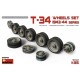 1/35 Soviet Medium Tank T-34 Wheels Set 1943-1944 Series