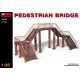 1/35 Pedestrian Bridge (Size L x W: 575mm x 170mm)