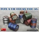 1/35 Fuel & Oil Drums 1930-50s