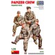 1/35 Panzer Crew, France 1944 Plastic Figures with Resin Heads