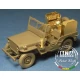 1/35 SCR-193 US WWII Radio Set for Jeep + Stowage Rack + Workable Leaf Springs