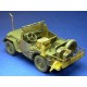 1/35 WWII US Light Armoured Jeep Detail-up set 1 (incl. Radio&Rear Stowage Rack set)