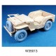 1/35 Jeep Wheels 6.00x16 Ground Grip for Meng kits
