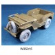 1/35 Jeep Wheels 6.00x16 Military Pattern for Tamiya kits