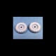 1/35 WWII Jeep 7.50x16 Military Pattern Spare Wheels (2pcs)