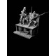 75mm Coldstream Guards Hougoumont 1815 (3 figures w/diorama)