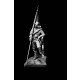 75mm Confederate Standard Bearer, American Civil War (1 figure w/diorama)