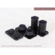 1/72 F-4 A/B/C/D/N GE Exhaust Nozzle & After Burner Set for Fujimi kits (Closed)