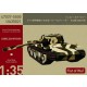 1/35 Fist of War German E60 ausf.D 12.8cm Tank with Side Armour