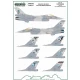 1/72 Hellenic AF F-16's Squadrons (decal)