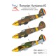 1/48 Romanian Hurricanes #2 - Hawker Hurricane Mk.I in Romanian service - part 2 (decal)
