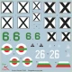 1/72 Bulgarian Arrows #4 - Bf 109 G in Bulgarian service - part 1 (decal)